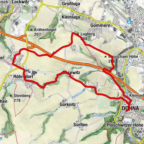 Dohna, Sachsen/Deutschland