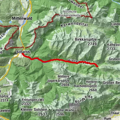 Scharnitz, Tirol/Österreich