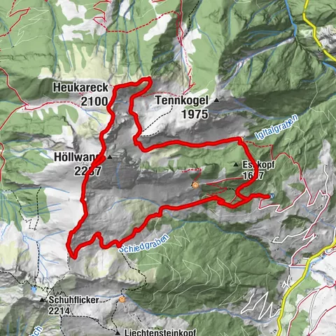 Heukareck, Höllwand, Großarl, Salzburg/Österreich