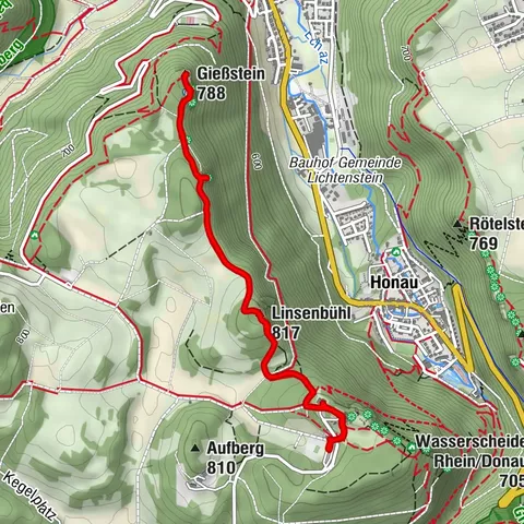 Lichtenstein, Baden-Württemberg/Deutschland