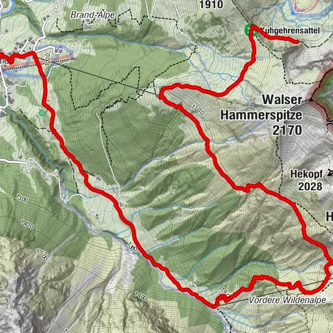 Mittelberg, Vorarlberg/Österreich