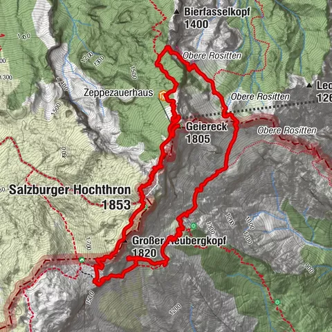 Geiereck Salzburger Hochthron Untersberg, Salzburg/Österreich