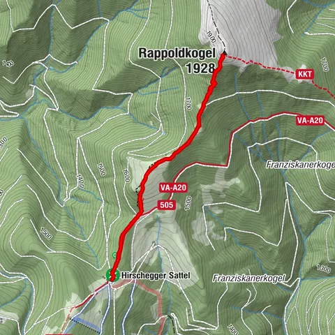 Rappoldkogel, Steiermark/Österreich