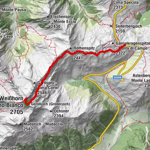 Sarntal, Trentino-Südtirol/Italien