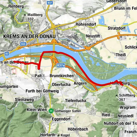 Mautern an der Donau, Niederösterreich/Österreich