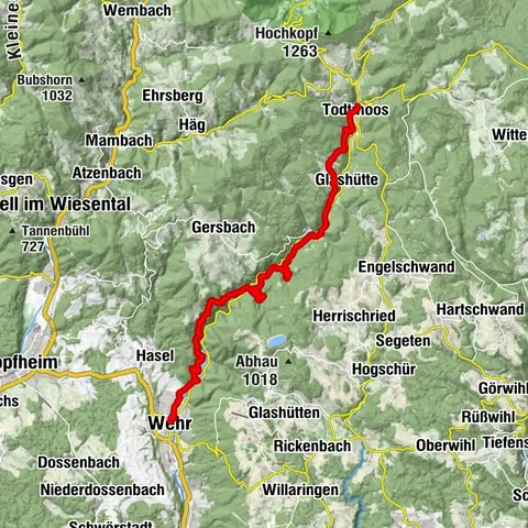 Herrischried, Baden-Württemberg/Deutschland