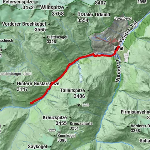 Sölden, Tirol/Österreich