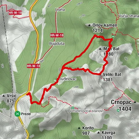 Via ferrata Bat