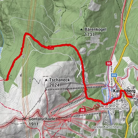 Katschberg, Kärnten/Österreich
