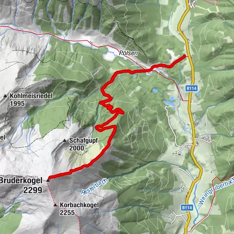 Pölstal, Steiermark/Österreich