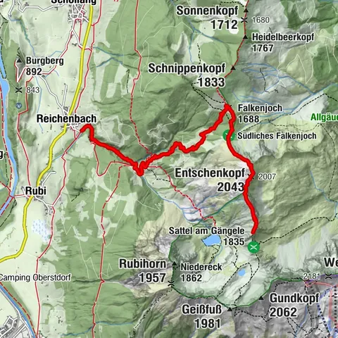 Oberstdorf, Schwaben/Deutschland