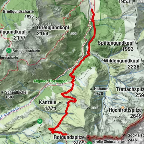 Oberstdorf, Bayern/Deutschland