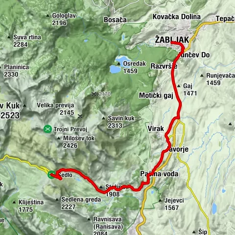 Pašina voda, Crna Gora / Црна Гора