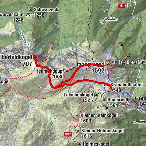 Alberfeldkogel, Oberösterreich/Österreich
