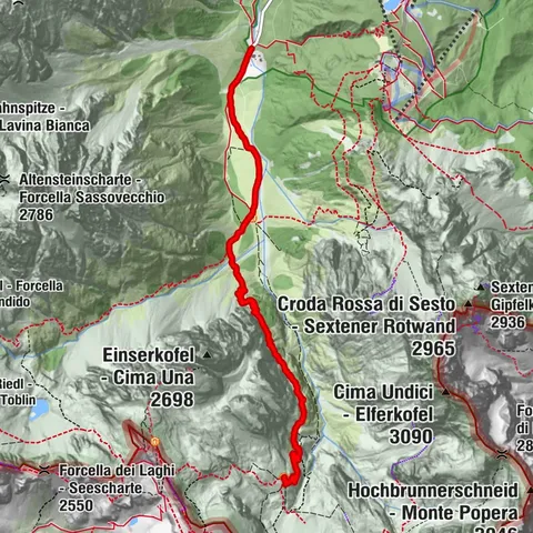 Sexten, Trentino-Südtirol/Italien