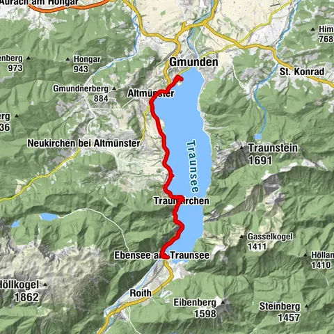 Gmunden, Oberösterreich/Österreich