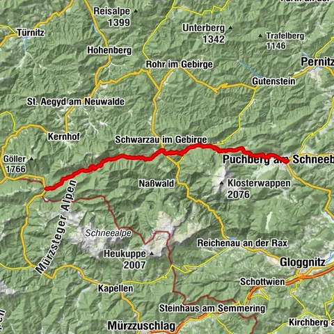 Schwarzau im Gebirge, Niederösterreich/Österreich