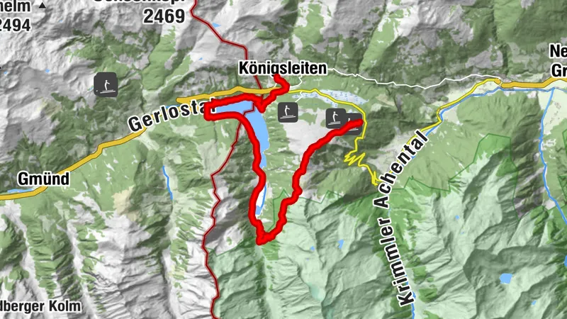 HOHE TAUERN PANORAMA TRAIL | ET02: Wildgerlos Valley | Hochkrimml-Königsleiten