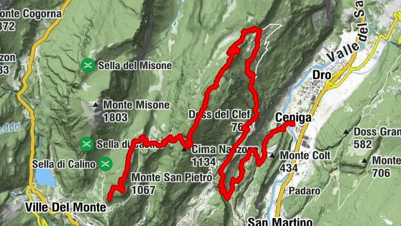 GardaTrek - Top Loop 3: a long descent to the River Sarca