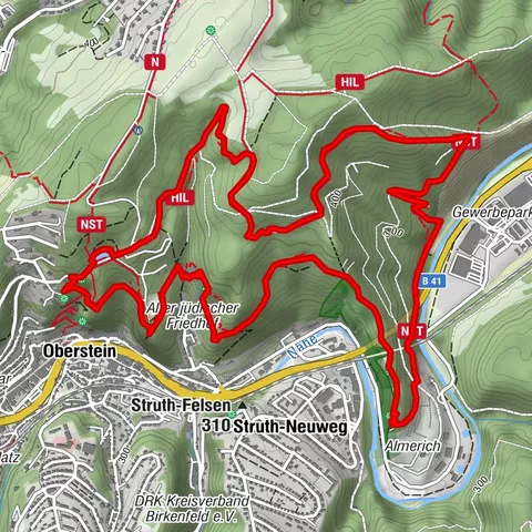 Dream loop "Nahe Rock Trail"