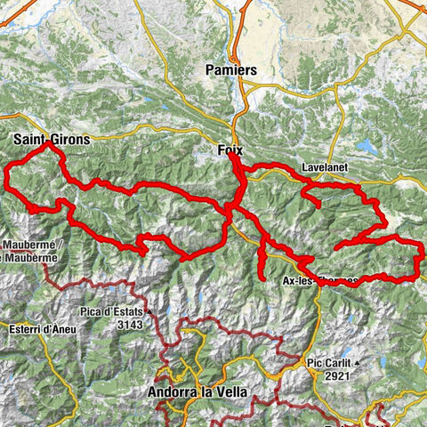 Cyclotour de l'Ariège in 5 days
