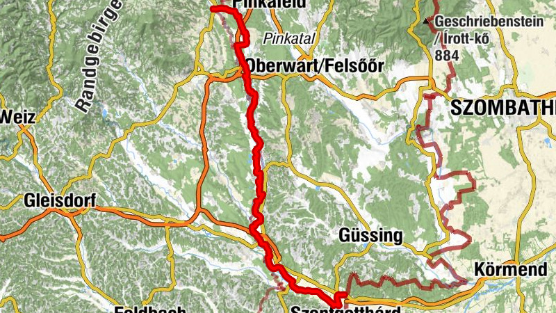 B75 Lafnitztal-Radweg