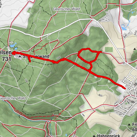 Greifensteine und Waldgeisterweg