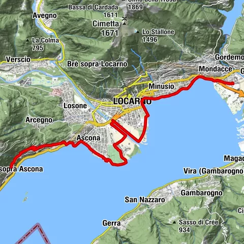 Tenero-Ascona-Ronco sopra Ascona