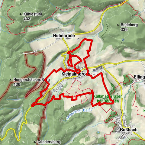 Premium route P25 Kleinalmerode