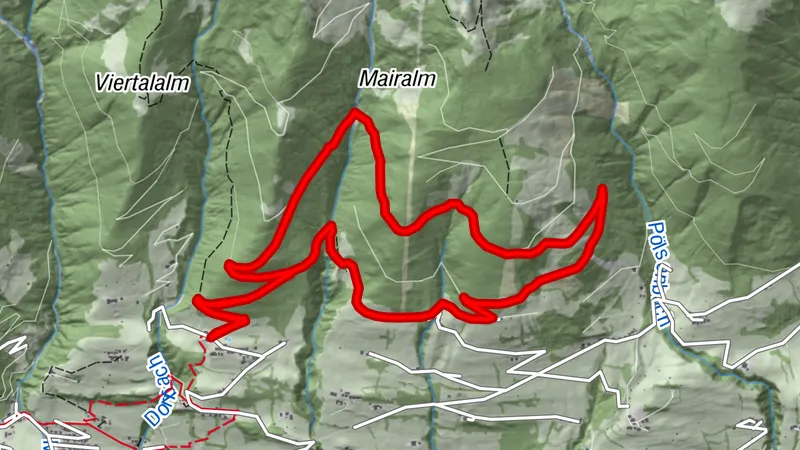 Uttendorf/Weißsee: Rundweg Grünsafteck