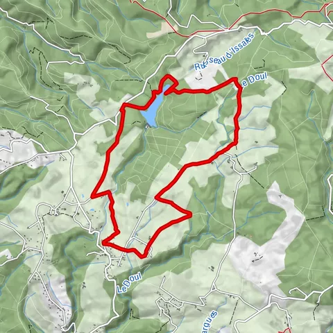 Randonnée pédestre : Les Hauts de la Môle 13km / 3h30