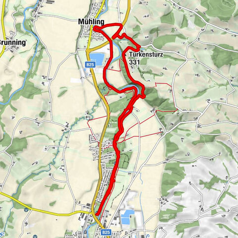 Purgstall Route 3 entlang der Erlauf und Umgebung