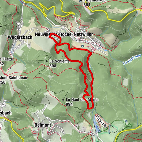 Hiking circuit C10: The Serva waterfall