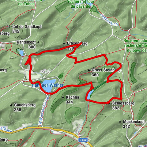 Excellence trail 3: Around the castles of Waldeck and Falkenstein