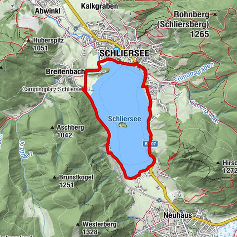 Wanderung um den Schliersee