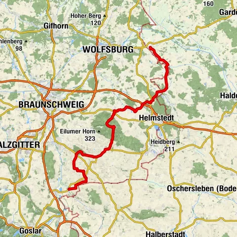 Deutsche Fachwerkstraße: Hornburg - Königslutter am Elm - Oebisfelde-Weferlingen