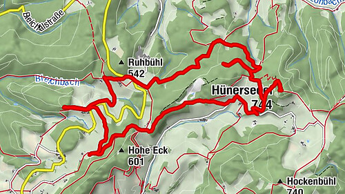 Hintere Höfe und Hünersedel
