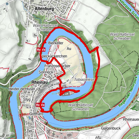 Rundwanderweg Rheinau