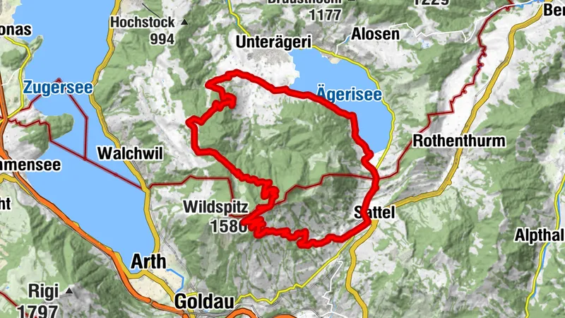 Wildspitz round tour