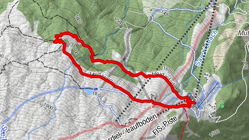 Heidi trail at Pizol