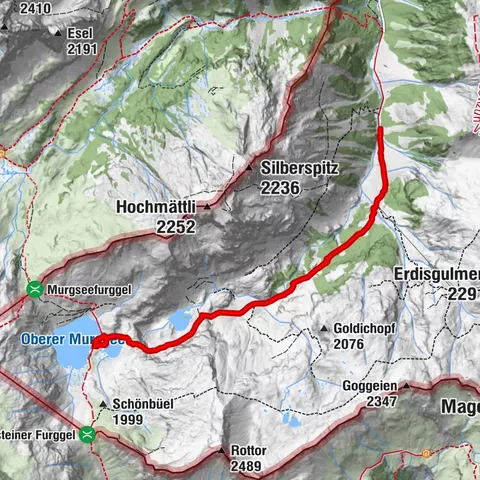 Murgsee leisure route