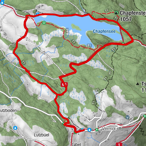 Lake Chapfen round trip