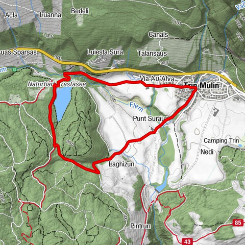 Trin Mulin - Crestasee