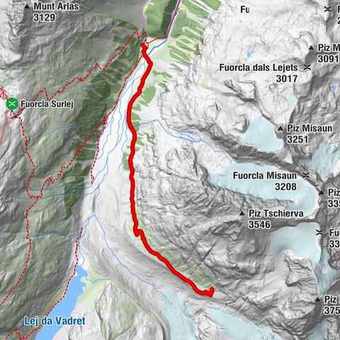 Val Roseg - Tschierva Hut