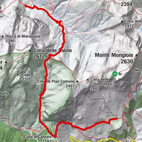 Tour of Marguareis | Stage 3 Mondovì Refuge - Mongioie Refuge