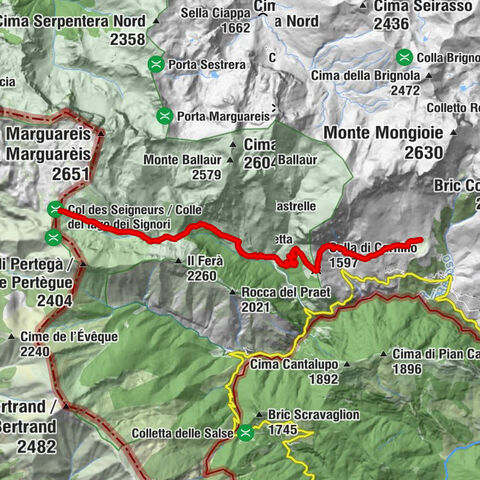 Tour of Marguareis | Stage 4 Mongioie Refuge - Don Barbera Refuge