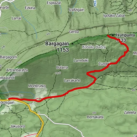 Navarra - Itinerario de los Montañeros. Parque Natural de Urbasa-Andia