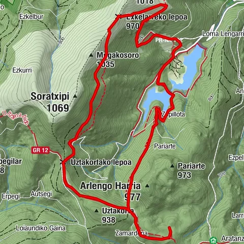 Leurtzako Urtegiak - Leurtza Reservoirs