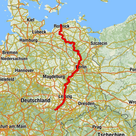 Radreise I Tröbnitz - Warnemünde 2021