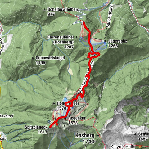 Hochberghaus - Spitzplaneck